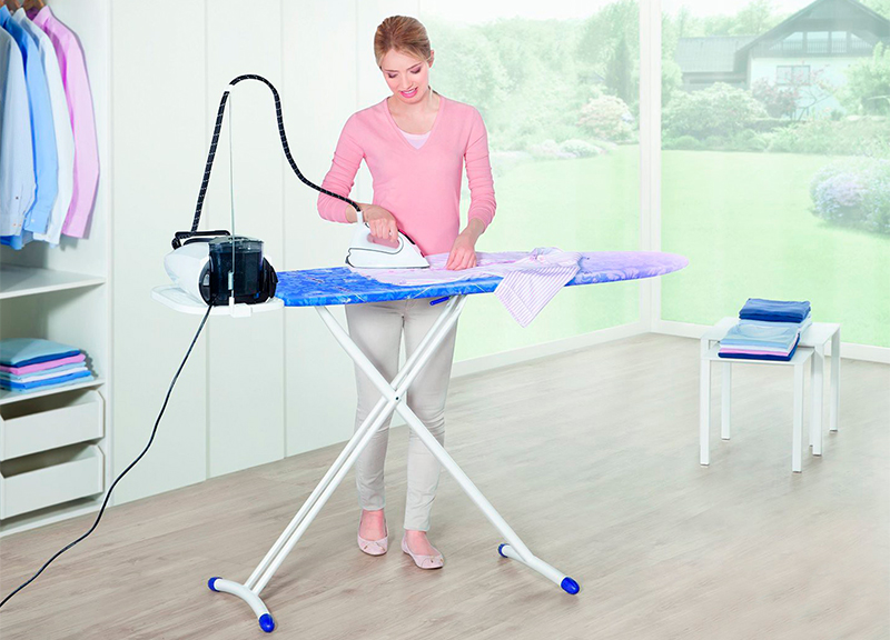 The principle of operation and the device ironing board