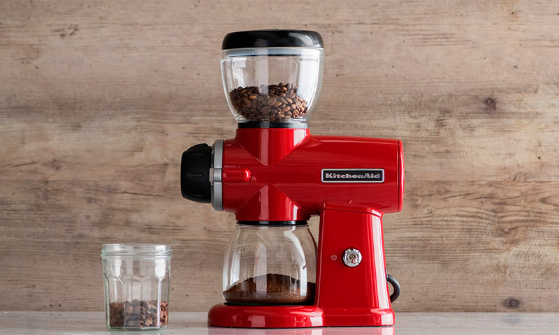 Coffee grinder selection options