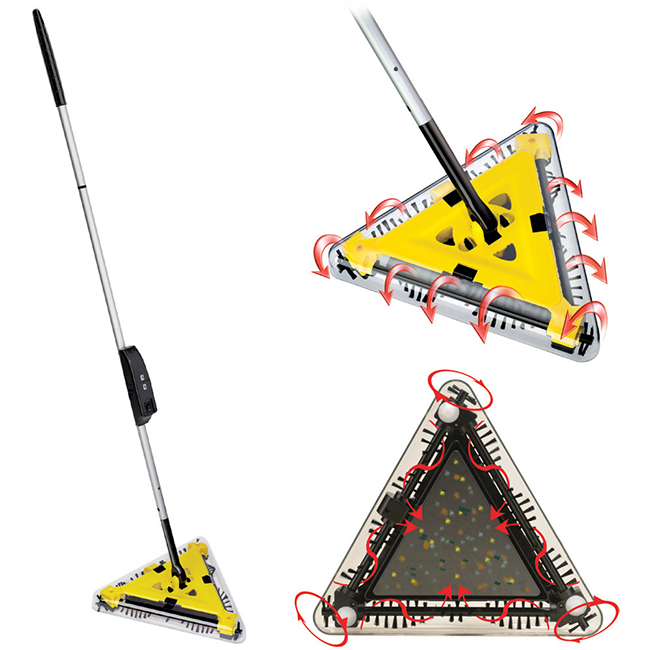 Twister Sweeper XL - avec technologie de nettoyage triangulaire