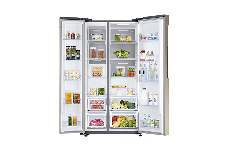 Samsung RS62K6130FG - най-големият хладилник