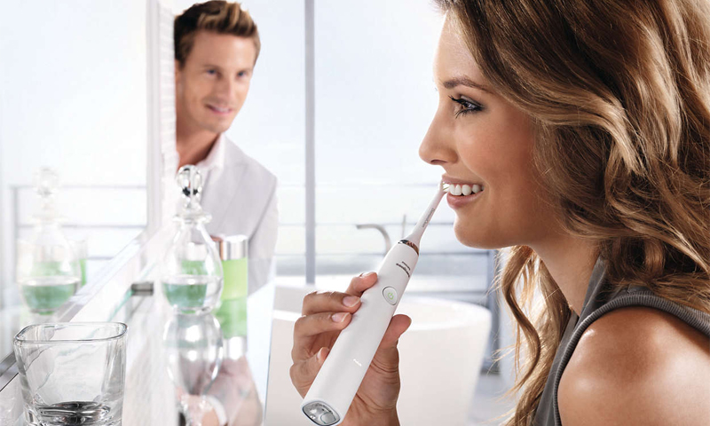 Electric toothbrush selection options