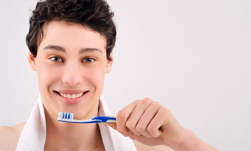 Options de sélection de brosse à dents