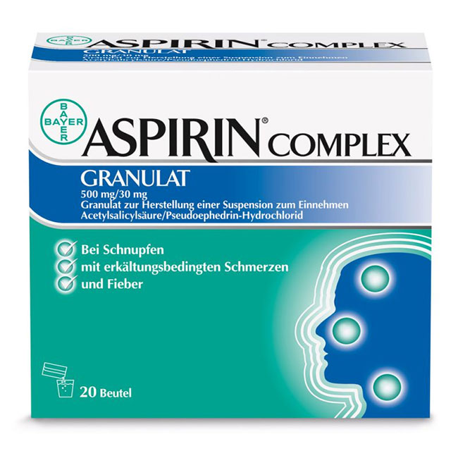 complexe d'aspirine