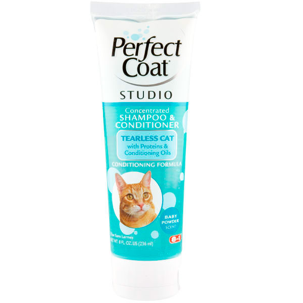 Perfect Coat Studio Concentrated Shampoo hoitoaine Tearless Cat