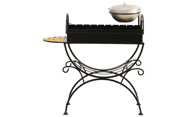 Doorz Brazier with cauldron MSK 2 mm - for absolute comfort