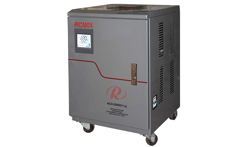 RESANTA ASN-20000/1-C - to ensure the voltage of the whole house