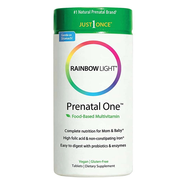 Rainbow Light Prenatal One - prebioottien kanssa