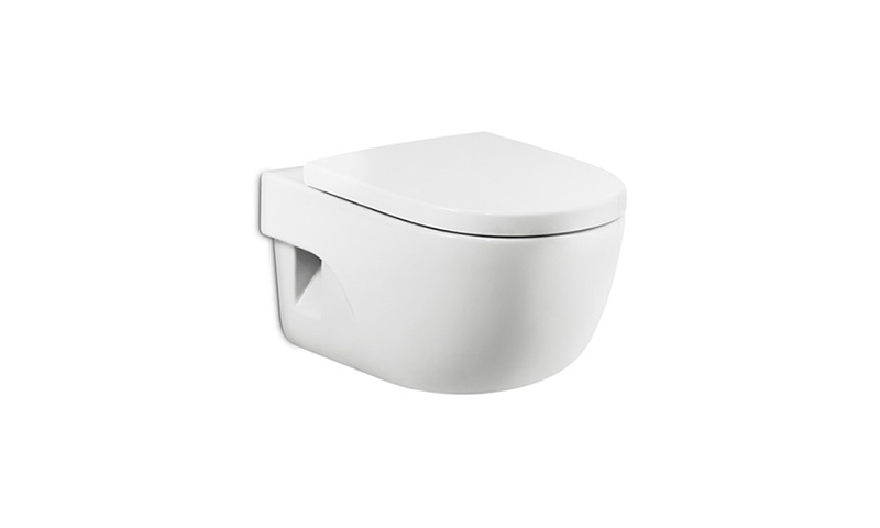Roca Meridian 346248000 - shortened hanging toilet with a powerful flush