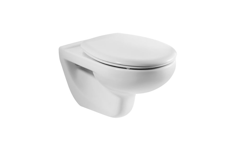 Roca Victoria 34630300R - Toilette économique suspendue avec revêtement anti-salissure
