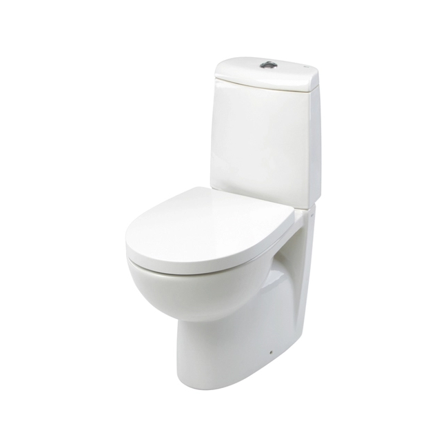 Roca Victoria Nord 342ND7000 - a solid floor-standing toilet with anti-splash system