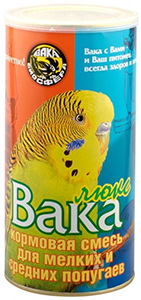 Waka Lux - nourriture quotidienne pour petits et moyens perroquets