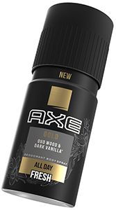 AXE Gold - arôme luxueux et protection fiable contre la transpiration