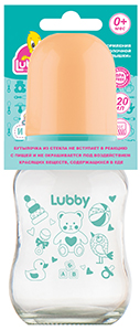 Lubby Kids and Babies - زجاجة زجاجية للميزانية