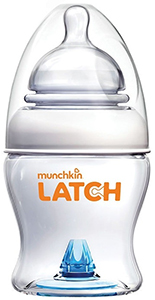 Munchkin Latch - زجاجة مضغوطة صغيرة الحجم