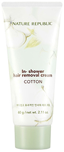NATURE REPUBLIC Cotton In Shower - إزالة الشعر الحساسة في الحمام