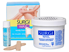 SURGI Wax Bikini & Leg - schmerzfreie Enthaarung für empfindliche Haut