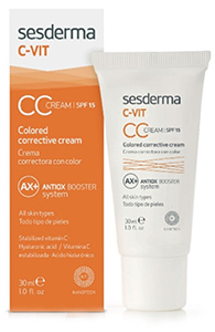 Gel-crème revitalisant Sesderma C-Vit - Énergie pour soulager la peau à problème