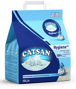 Catsan Hygiene Plus - le meilleur remplisseur de sable