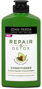 John Frieda Detox ja korjaava hoitoaine - sekoitus avokadoa ja vihreää teetä