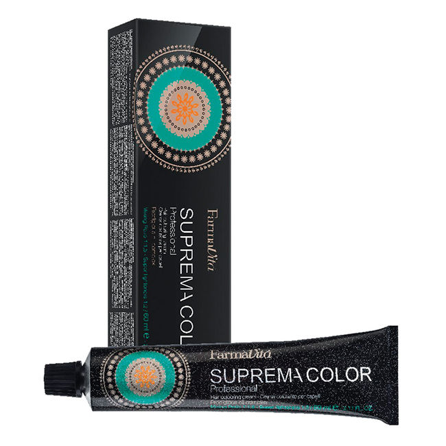 FARMAVITA Suprema Color Professional - lempeä maali, joka estää hiustenlähtöä