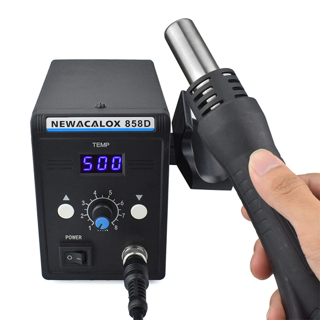 Newacalox New858D - jossa on kaikki tarvittavat laitteet