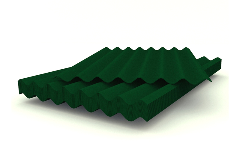 Euro SV-40 1750x1130x5.2mm, green - for a canopy