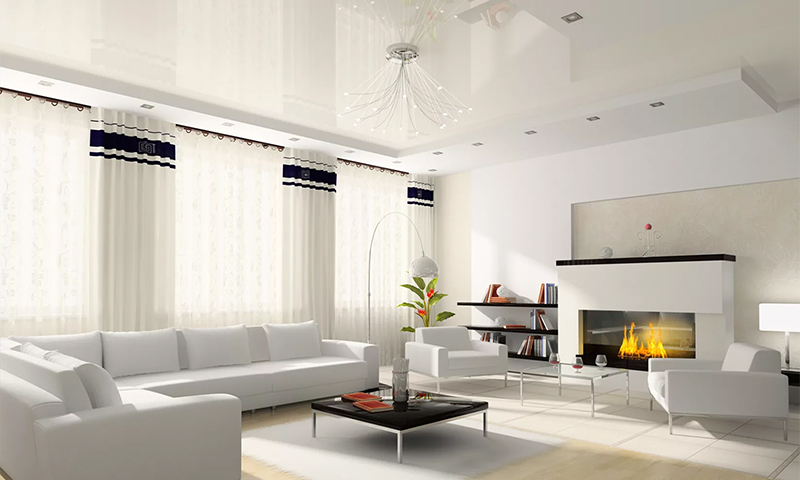 The best glossy stretch PVC ceilings