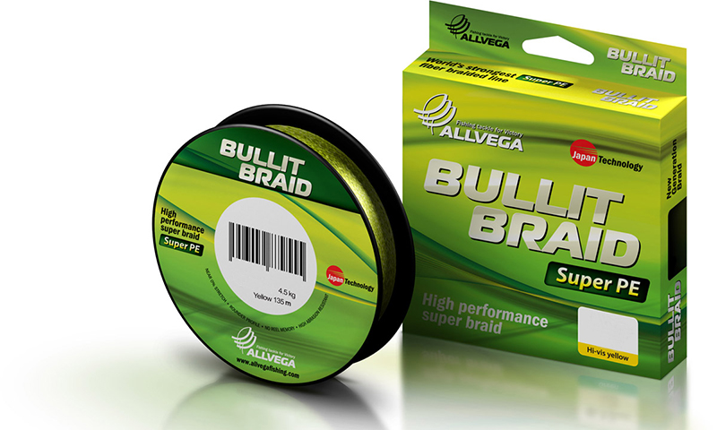 Bullit Braid Dark Green 135m 0.18mm - zu einem guten Preis