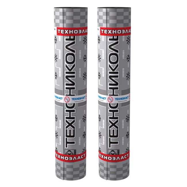 TechnoNIKOL Stekloizol TKP-4.0 لائحة رمادية - لإصلاح السقف الشاهق