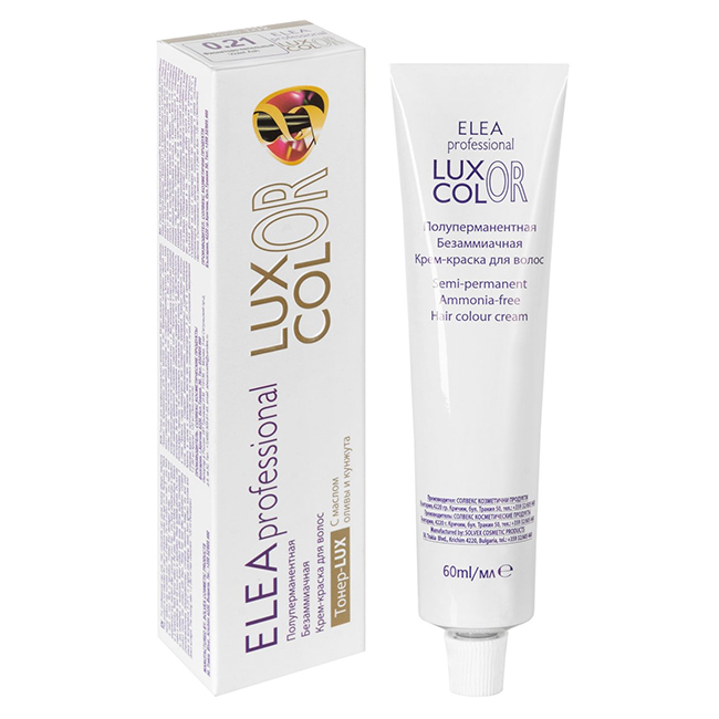 ELEA Professional Luxor Color - un tonique peinture pour cheveux très clairs