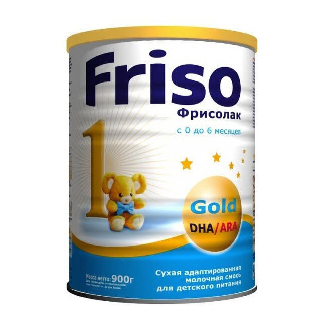 FRISO Frisolac Gold 1 - a legjobb adaptált keverék