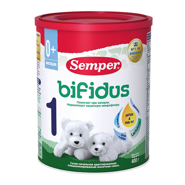 SEMPER Bifidus - للإمساك ومشاكل في الجهاز الهضمي