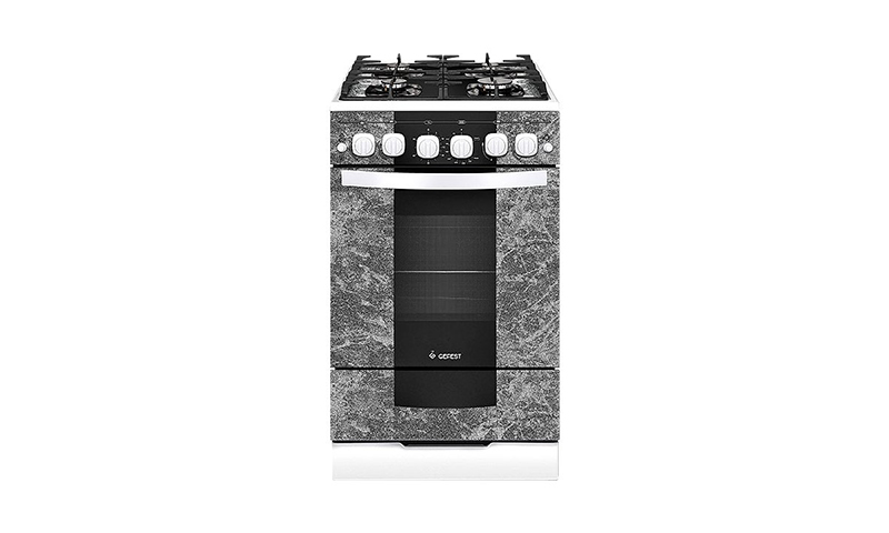 Gefest 5500-02 0113 - an inexpensive and beautiful stove