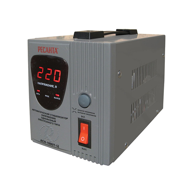 Resanta ASN 1000/1-C - protection of expensive electronics