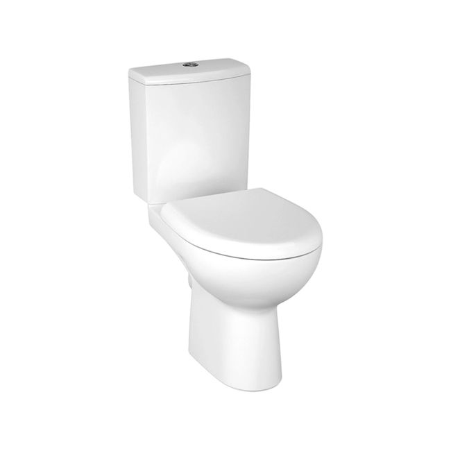 Nouveau nettoyage sur Cersanit Nature S-KO-NTR011-3 / 5-Con-DL-w - une toilette à chasse avec un soin simple
