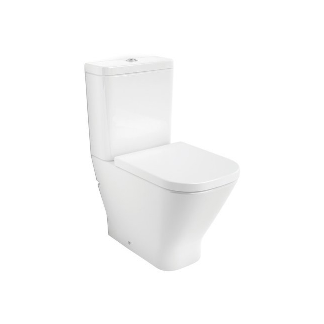 Roca The Gap 34273700H - a rimless toilet with a universal release