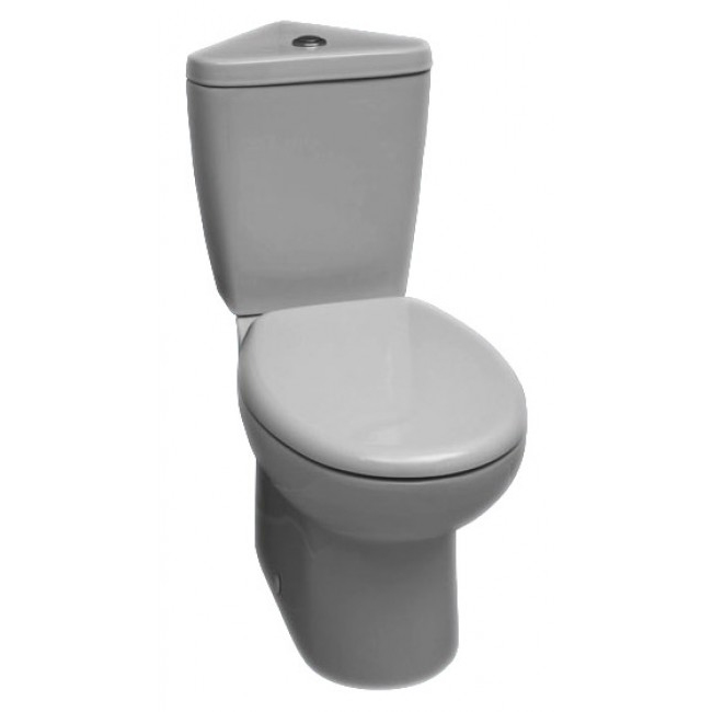SEREL Friendly 6706 - Toilettes à plancher angulaire (Allemagne) avec citerne combinée