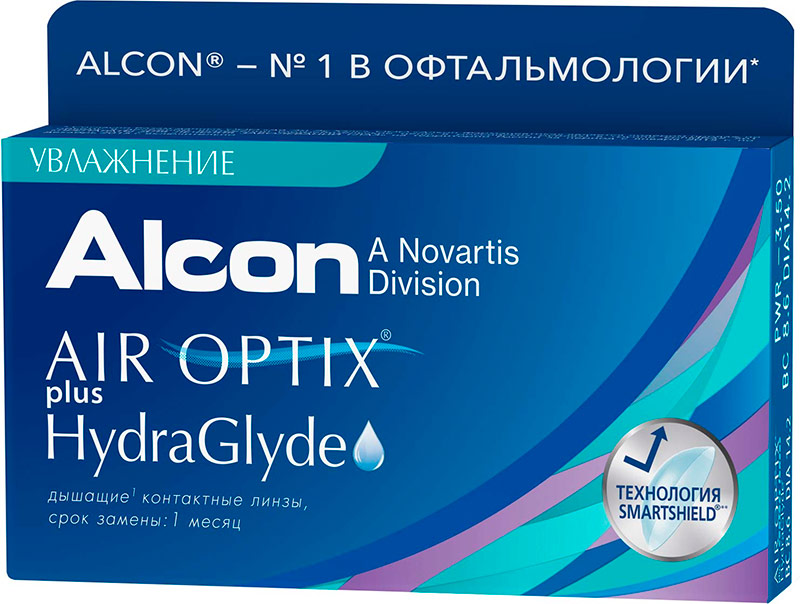 ALCON Air Optix ja HydraGlyde
