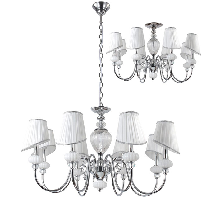 CRYSTAL LUX Alma White SP PL8 20048
