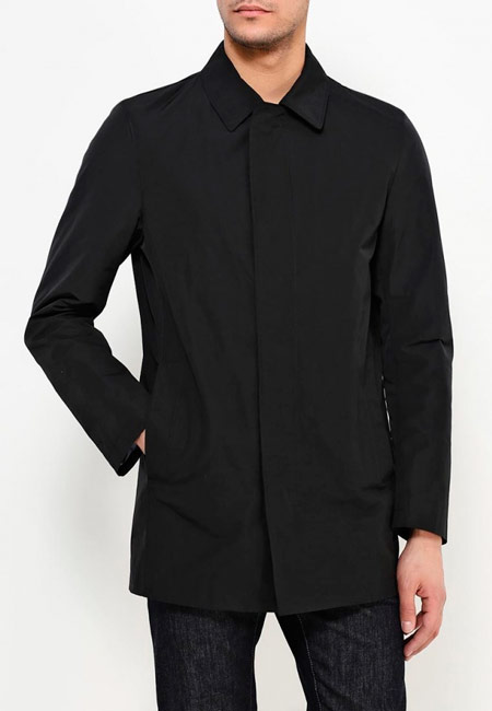 BOSS Relaxed fit raincoat