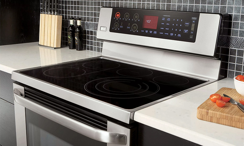 Electric stoves with oven