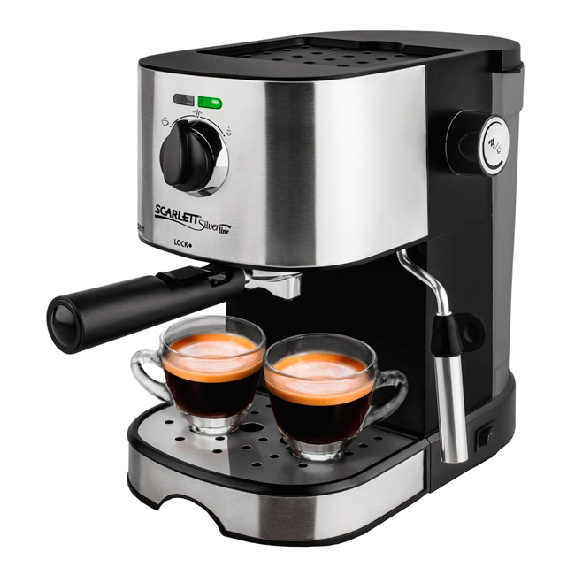 سكارليت SL-CM53001 - صانع القهوة الإسبريسو الأكثر بأسعار معقولة