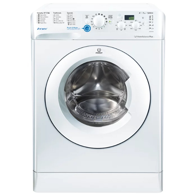 Indesit BWSD 71252 W - a good and inexpensive washer