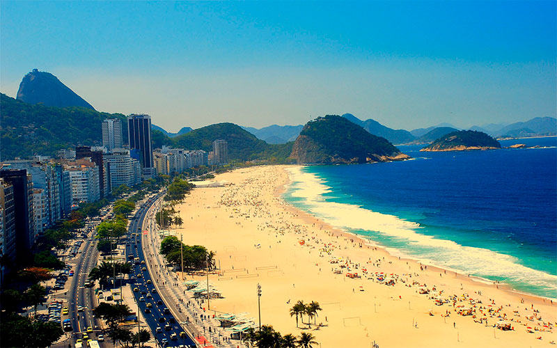 Braziliay. Copacabana