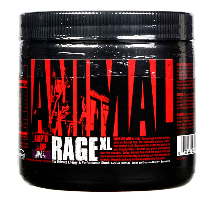 Animal Rage XL Univerzalna prehrana