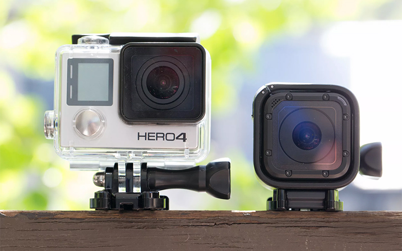 The principle of operation and the device action camera