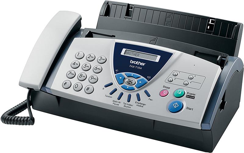 Brother FAX-T104 - fax másoló kis irodák számára