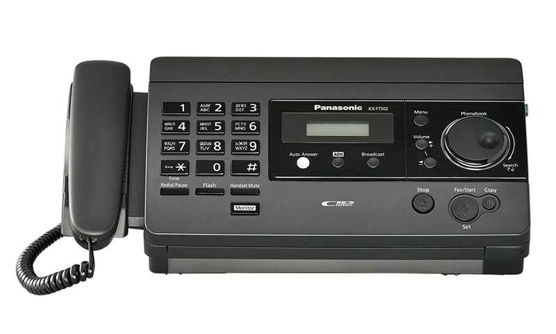 Panasonic KX-FT504 - جهاز مع الطباعة على الورق الحراري