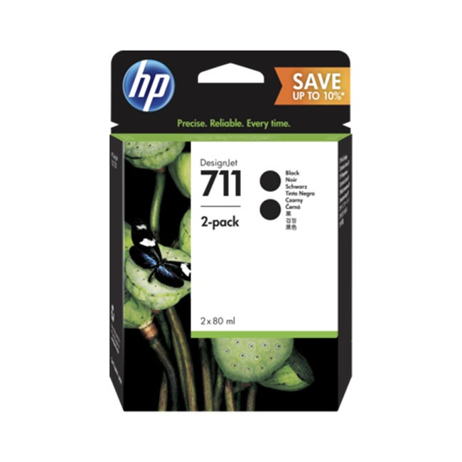 HP 711 Black (P2V31A) - merkkitarvikkeet kulutustarvikkeille