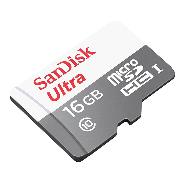 SANDISK Ultra microSDHC 16Gb Class 10 - avec une application séparée dans Google